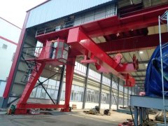 38000亿彩网南通象屿项目QC型电磁桥式起重机、MG型双梁门式起重机顺利完成安装